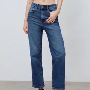 Womens Zara Jeans high rise vintage flare
